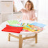 Melissa & Doug Created by Me! Stencil Art Coloring Activity Kit, 170+ Designs, 6 Markers, 2 Crayons, Paper