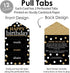 Big Dot of Happiness Adult Happy Birthday - Gold Birthday Party Game Pickle Cards, Set of 12