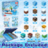 Magnetic Blocks - 100PCS Build Frozen Castle Magnet World, Magnetic Toys for Montessori Toddler Christmas Birthday Gifts