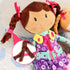 Snuggle Stuffs 15" 2 Sugar Snap Plush Learn to Dress Doll for Toddlers - - Gifts for Year Old Girls