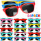 GINMIC Kids Sunglasses Bulk, 24 Pack Neon Sunglasses for Boys and Girls, Great Gift for Birthday Party Supplies