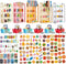 164pcs Miniature Supermarket Shelves Furniture Model 4 Layers Shelf Display Rack Doll