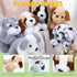 6 8 Inch Set Pcs Stuffed Animal Plush Dog Puppy Soft Plush Pillow Toy Fluffy Puppy for Kids Girls Dog Theme Party Favor