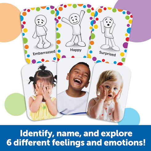 Set Learning Resources All About Me Feelings Activity - Emotional Regulation Tools for Kids, Preschool Classroom Must