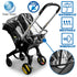 Vaxaape Car Seat Rain Cover,Food Grade EVA,Universal Baby Stroller Accessory for Infant Car Seat Stroller,Waterproof