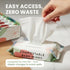 100% (Pack 4) Eco Wave Baby Wipes, Compostable Eco-Friendly Bamboo Wipes, Unscented, Hypoallergenic, Vegan