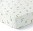 100% Cotton Jersey Knitted Muslin Crib Sheets for Boys and Toddler, Soft Breathable Snug Fit, Machine Washable, Dino