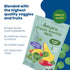 6 Amara Smoothie Melts - Mighty Sweet Greens - Baby Snacks Made With Fruits and Vegetables - Healthy Toddler Snacks