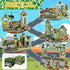 Blocks-100PCS Set, 3+ Annexfun Magnetic Military Building Blocks Kids Classroom Sensory Toy for Toddlers STEM Learning