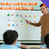 50 4+ PCS CVCC & CCVC Object Magnets, Magnetic Thickened Fridge Magnets Adorable Educational Learning Toys