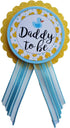 Amy's Bubbling Boutique, Inc. Duck Baby Shower Pin, Mommy & Daddy to Be, Yellow & Blue It's a Boy, Baby Sprinkle Gender