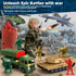 Kaelinda Playset, 4-7 6-8 8-12, 3 4 5 6 7 Army Men Action Figures Army Toys for Boys Age Toy Soldiers with Military