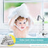 Spasilk Washcloth Wipes Set, Soft Terry Washcloth Set for Newborn Boys and Girls, Pack of 10, Gray Celestial