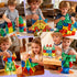 3 4 5 6 7 8+ Mruikeny Mini Magnetic Tiles Travel Toddler Toys, Portable Travel Magnetic Tiles Kids Toys for Years Old