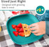 22 Oz. Set 6-7.37" 7.37" 1.25" Re-Play Toddler Plates - Deep-Walled Flat Kids Plates - Dishwasher & Microwave Safe