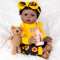 Aori Reborn Baby Dolls Black - 22 Inches Realistic Baby Doll Black