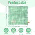 Pack 6-12x12 inches MUKIN Baby Washcloths - Soft Face Cloths for Newborn, Absorbent Bath Face Towels, Baby Wipes, Burp