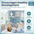 Giggle Babble Ocean Baby Mobile with Music Calming Nautical Crib Mobile with Sea Animals, Soothing Lullabies