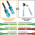 Dinneractive Utensil Set for Kids – Construction Themed Toddler Forks and Spoons, Toddler Utensils – 2-Piece Set – Blue Construction Utensils for Toddlers - Loader & Tractor Toddler Spoons and Forks