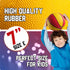 Mini Basketballs With Pump 7 Inch, Size 3 Pack Of 4 - Indoor/Outdoor Basketball Set for Kids