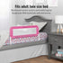 Dream On Me Mesh Security Bed Rail Toddler Safety Guard with breathable mesh, reinforced anchor system, lightweight