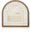 TTMerriwood Baby Announcement Sign 6.5 Inch Wooden Hello World Newborn Welcome Sign Birth