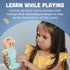 6-Piece Set Set, Constructive Playthings Expression Plush Baby Dolls for Social Emotional Learning, Plush Multicultural
