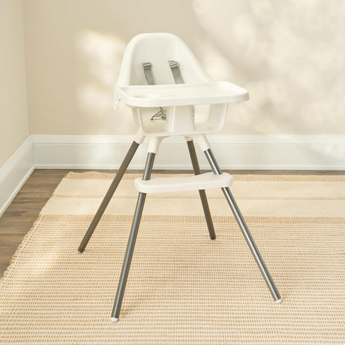 5-Point Regalo Baby Basics High Chair for Babies and Toddlers, Baby High Chair with Removable Oversized Tray & Cup