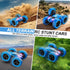 6-12, 4WD 360 2.4GHz, 8-10 1-Blue QUNREDA Remote Control Car, RC Cars Toys for Kids Ages Stunt Car with LED Lights