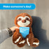 Package, SendAFriend Sam The Sloth Stuffed Animal Care Someone Loves You Box, Great Gift for Any Reason (Happy Birthday