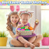 3.15'' 36 6 V-Opitos Big Fillable Plastic Eggs, PCS Bulk Empty Easter Eggs in Colors for Egg Hunt, Surprise Eggs