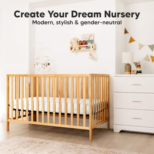 2-Pack 52x28 KeaBabies Fitted Crib Sheets for Boys, Girls, Baby - Soft Bamboo Viscose Cotton, Standard Crib Mattress