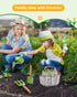 Set Kids Gardening Toys, Quality Garden Tool Kit for Kids and Toddlers, Includes Two Shovels, Garden hat,Rake