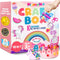 Mumaloo Unicorn Craft Box - 10 Fun Arts and Crafts for Kids