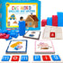 154 PCS Wooden CVC Word Spelling Game, Short Vowel Spelling Flashcards Sight