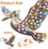 Puzzles,300 5MM 15.6 15.4 Inch Wooden Puzzles for Adults Cormorant Bird Jigsaw Pieces Thick, Unique Shaped Cormorant