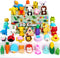 JOYIN 36 Pcs Animal 3D Erasers, Fun Mini Pencil Erasers for Kids, Classroom Rewards and Party Favors