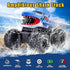 Water,4WD 2.4Ghz 6+ BOBXIN Amphibious Remote Control Shark Monster Truck Squirt All-Terrain Off-Road Waterproof RC Car