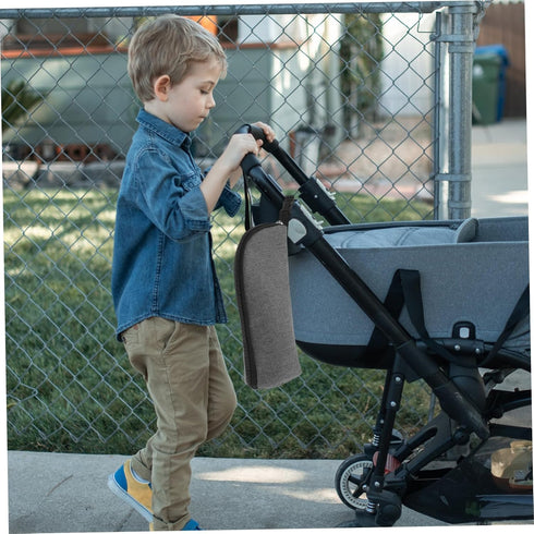 Thermal Insulated Baby Bottle Pouch - Adjustable Waterproof Travel Bag for Milk Storage