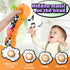 LIGHTDESIRE 3 6 12 Tummy Baby Toys Musical Caterpillar,Stuffed Animals Infant Toys Months Sensory Toys with Ruler