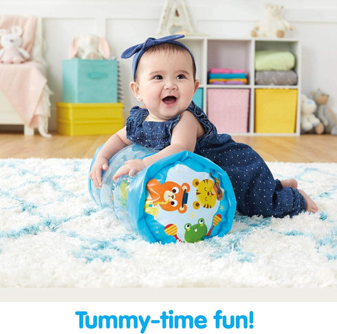 Kidoozie Jumbo Roller - Animal Friends Tummy Time Toy for Infants and Toddlers Ages 6-18 Months