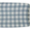 Mebie Baby Changing Pad Cover, Dusty Blue Gingham, 100% Muslin Cotton Changing
