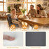 Booster Seat for Kitchen Chair, Non-Slip Toddler Booster Seat for Dining Table with Backrest, Adjustable Straps