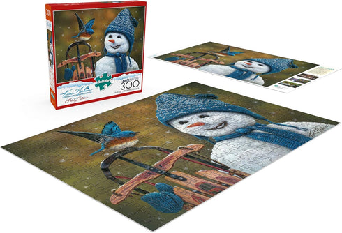 Buffalo Games - Holiday Collection - Kim Norlien - Snow Brother - 300 Large Piece Jigsaw Puzzle