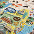 Puzzles for Adults 1000 Pieces - Illustrated US Map Puzzle, 100% Recycled Cardboard USA Jigsaw by bopster