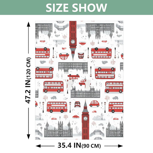 Mazeann London Theme Car Car Seat Cover Baby Breathable Soft Infant Carseat Covers Canopies Babies Carrier Covers
