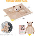 BEREST Rechargeable Baby Cry Sensor Sleep Soother Heartbeat Bear Lovey Blanket Comforter Toy, Help Newborns Go to Sleep