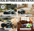 Werlutch 1:14 4WD 2.4 6+ Remote Control Car, Amphibious RC Cars, Waterproof All Terrain Monster Truck, GHz RC Toys