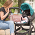 ZIOZERTT Universal Stroller Organizer with Insulated Cup Holders,Large Capacity Non-Slip Stroller Caddy Bag Fits