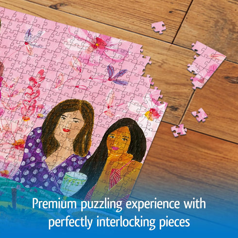 1000 Wonder Forge Ladies' Brunch Piece Jigsaw Puzzle for Adults | Unique, Perfectly-Fitting Pieces | Fun, Vibrant